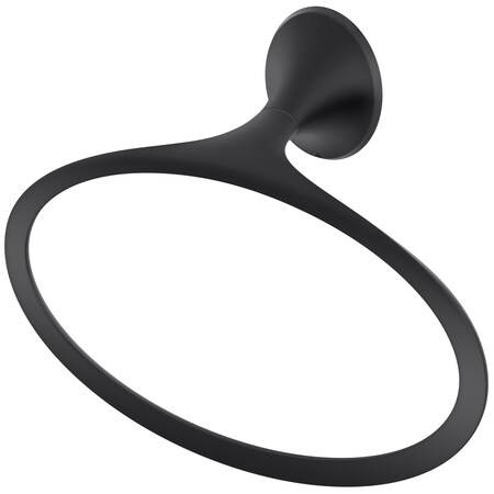 Pfister Pfister Rhen Towel Ring Matte Black BRB-RH0B